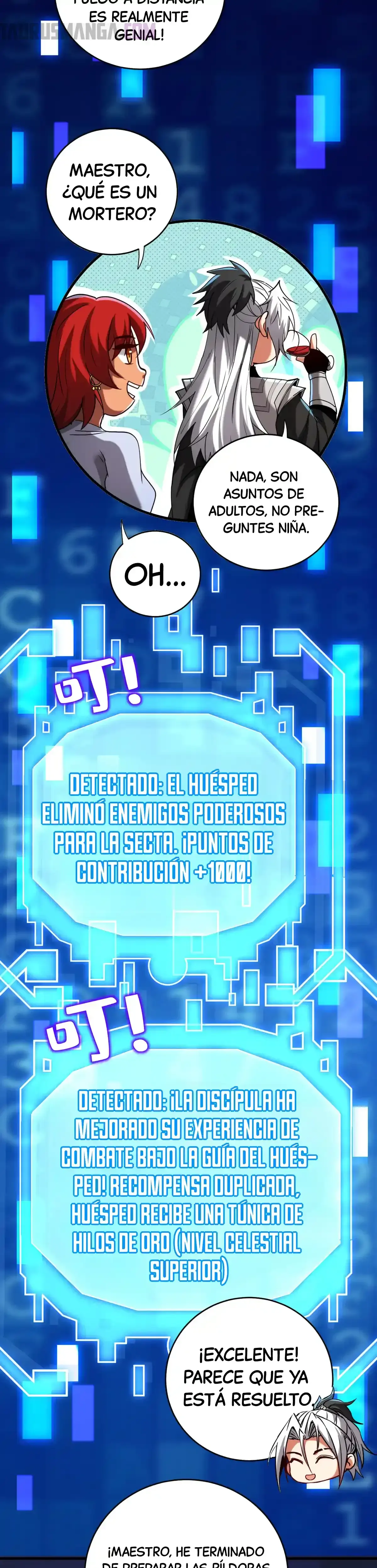 Mientras mis discípulas se matan, yo me relajo! > Capitulo 139 > Page 81